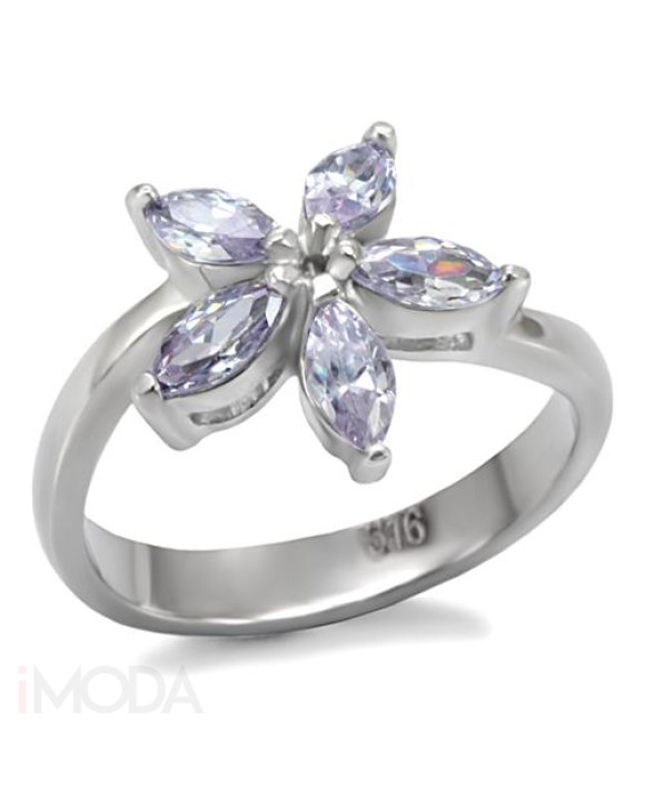 Dámsky oceľový prsteň