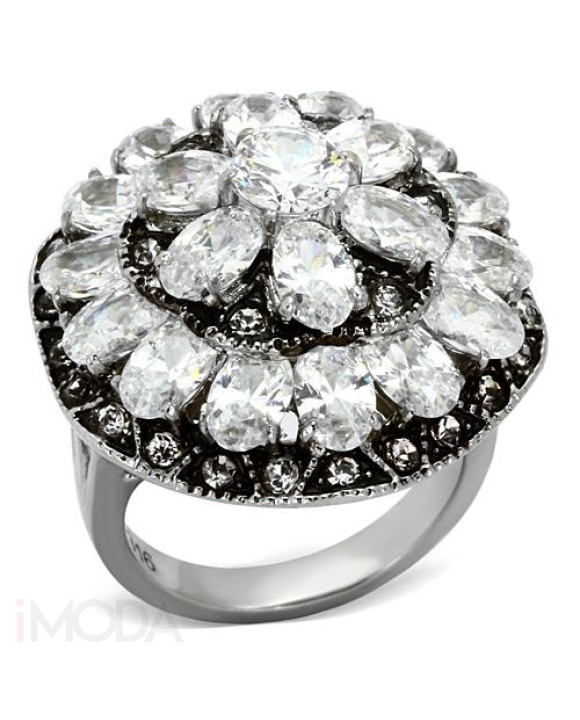 Dámsky oceľový prsteň