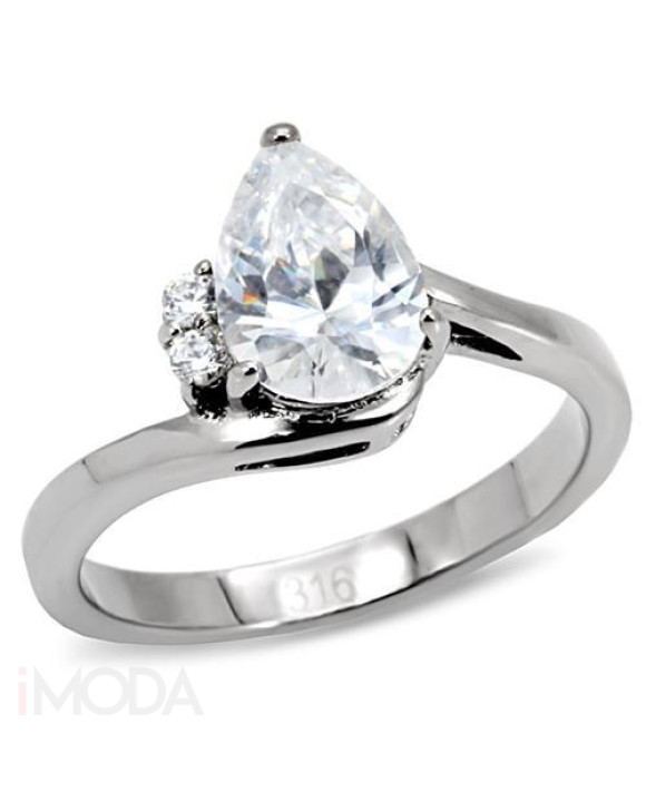 Dámsky oceľový prsteň