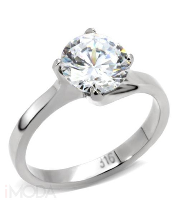 Dámsky oceľový prsteň