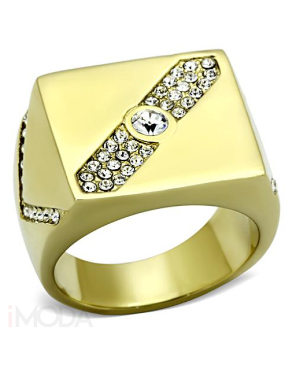 Pánsky oceľový prsteň