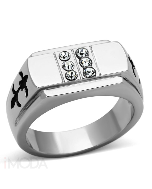 Pánske oceľový prsteň-314990-20