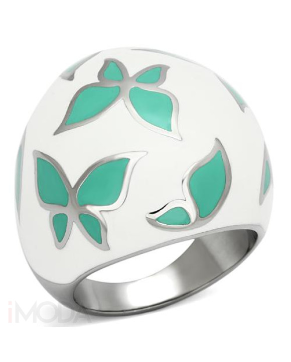 Dámsky oceľový prsteň