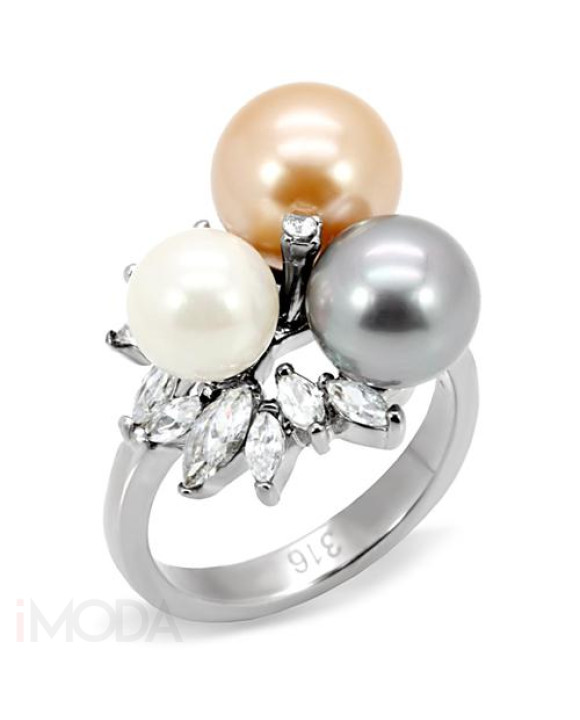 Dámsky oceľový prsteň