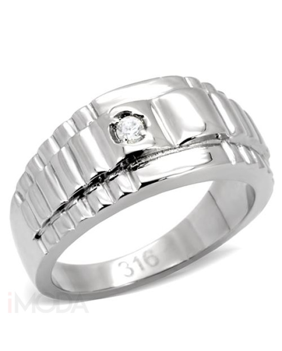 Pánsky oceľový prsteň