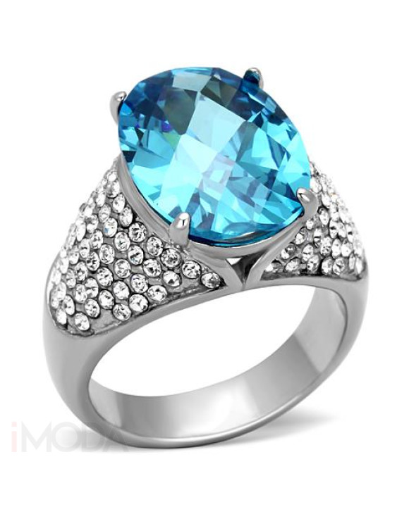 Dámsky oceľový prsteň