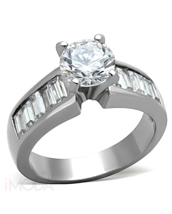 Dámsky oceľový prsteň