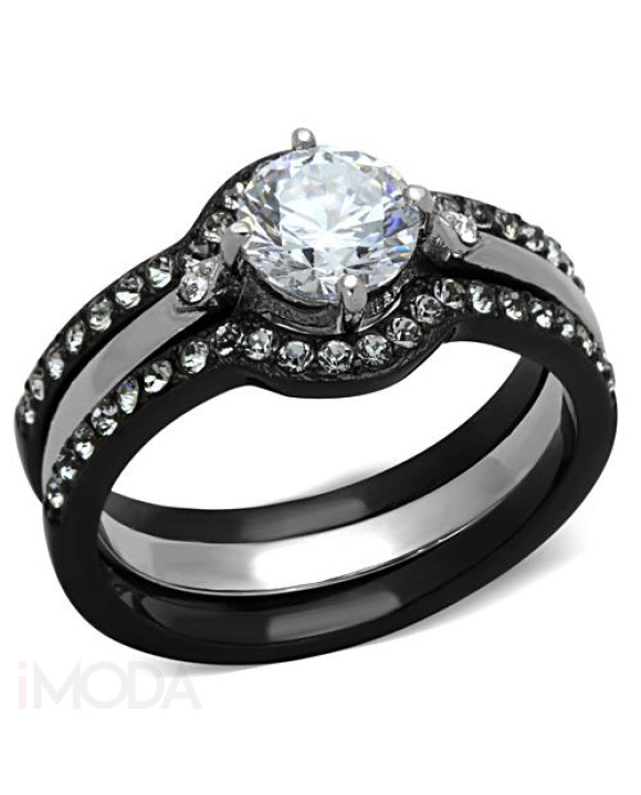 Dámsky oceľový prsteň