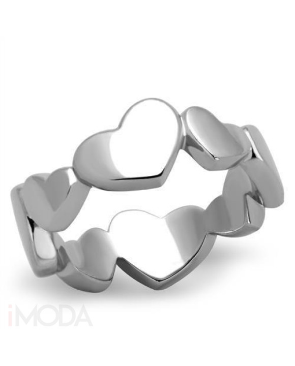 Dámsky oceľový prsteň srdce-315153-20
