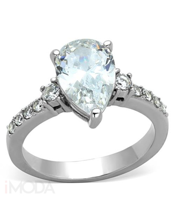 Dámsky oceľový prsteň