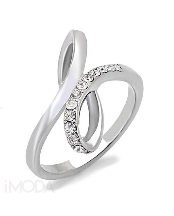 Dámsky oceľový prsteň