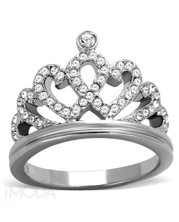 Dámsky oceľový prsteň