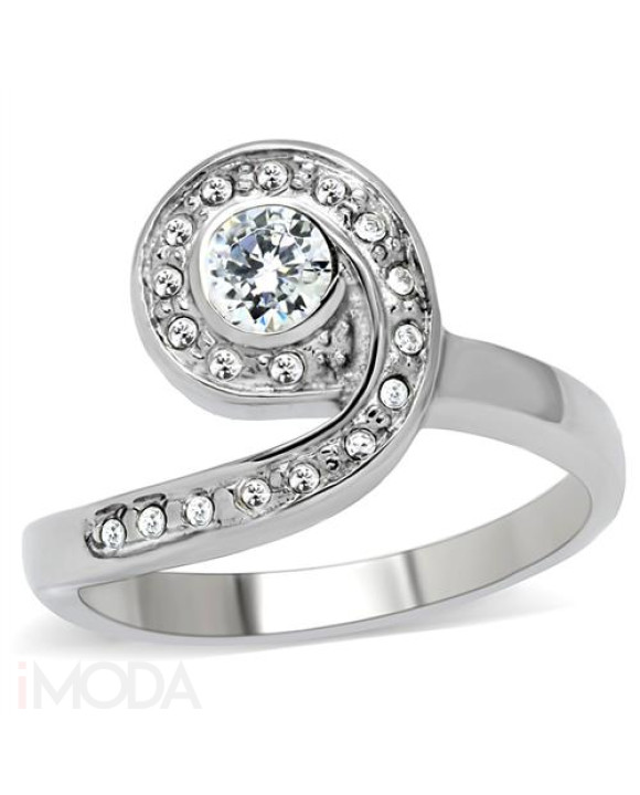 Dámsky oceľový prsteň