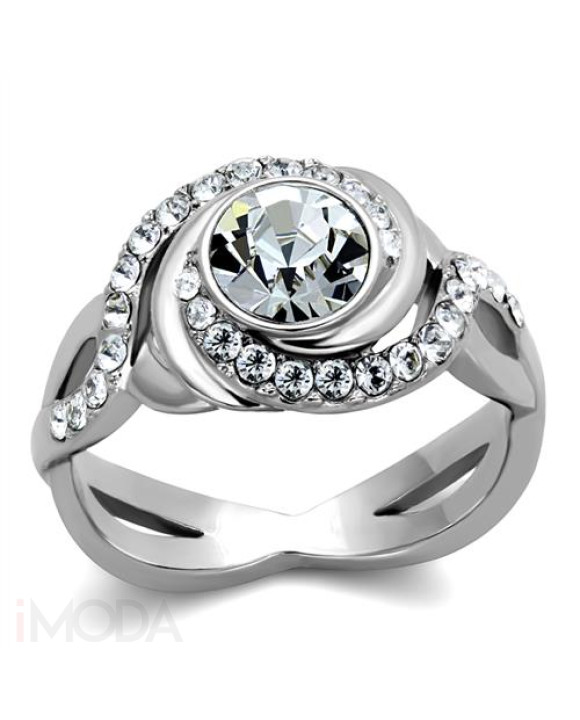 Dámsky oceľový prsteň