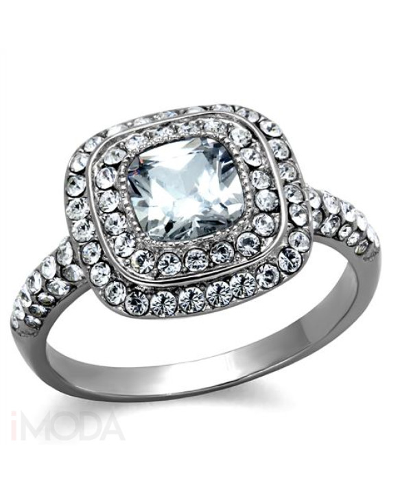 Dámsky oceľový prsteň