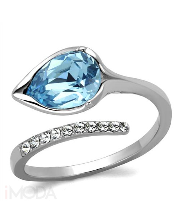 Dámsky oceľový prsteň