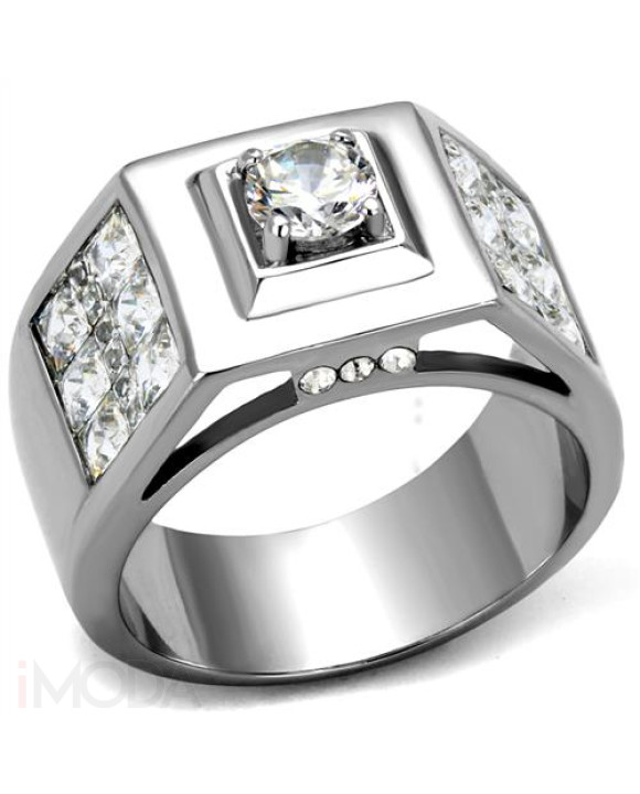 Pánsky oceľový prsteň