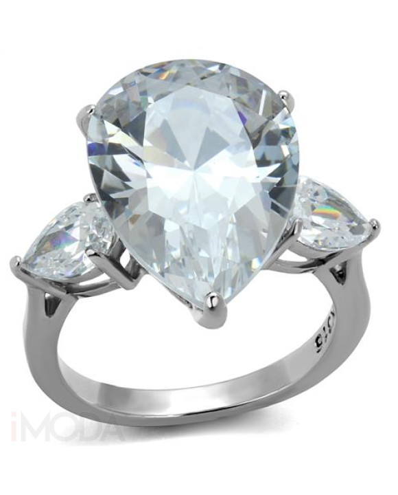 Dámsky oceľový prsteň