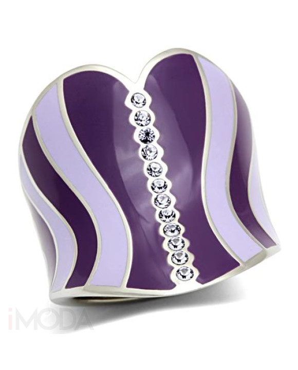 Dámsky oceľový prsteň