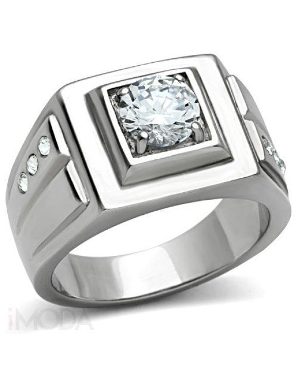 Pánsky oceľový prsteň