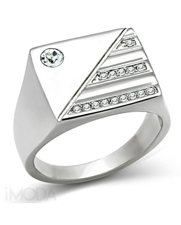 Pánsky oceľový prsteň