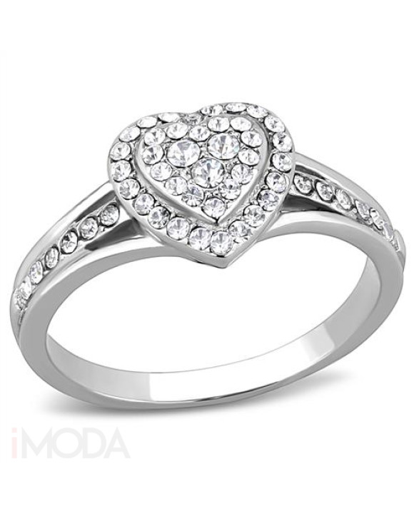 Dámsky oceľový prsteň 