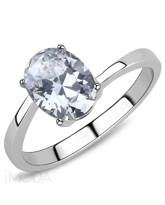 Dámsky oceľový prsteň