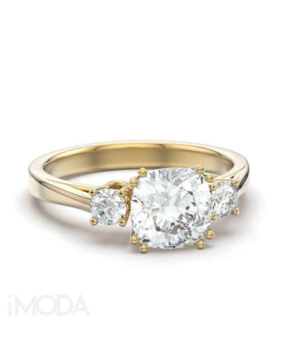 Dámsky oceľový prsteň pozlátený-315217-20