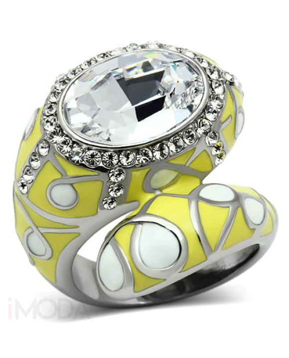 Dámsky oceľový prsteň