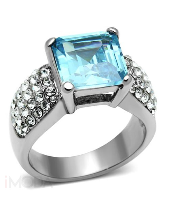 Dámsky oceľový prsteň