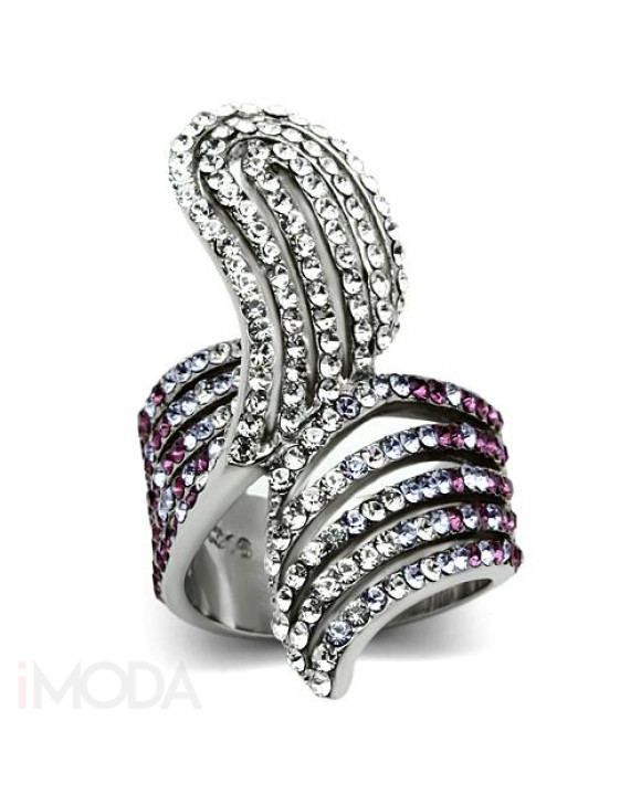 Dámsky oceľový prsteň