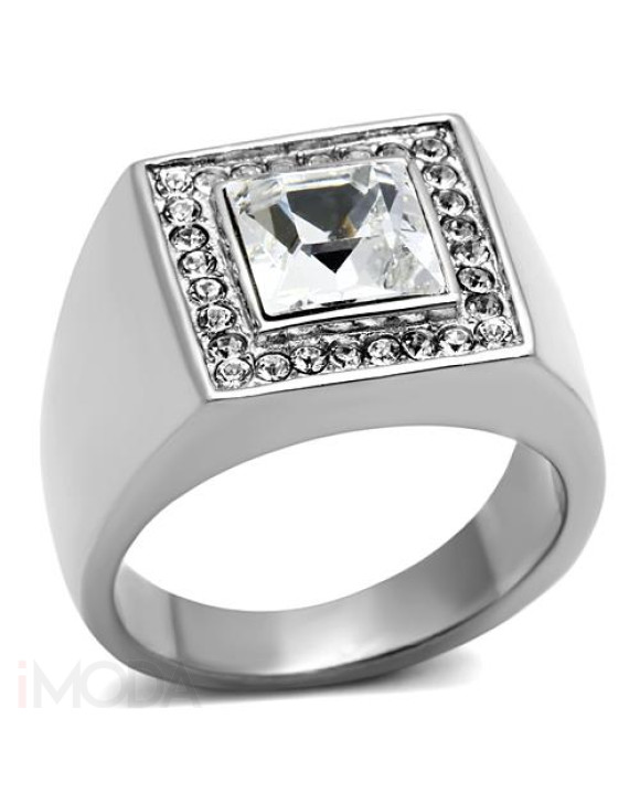 Pánsky oceľový prsteň