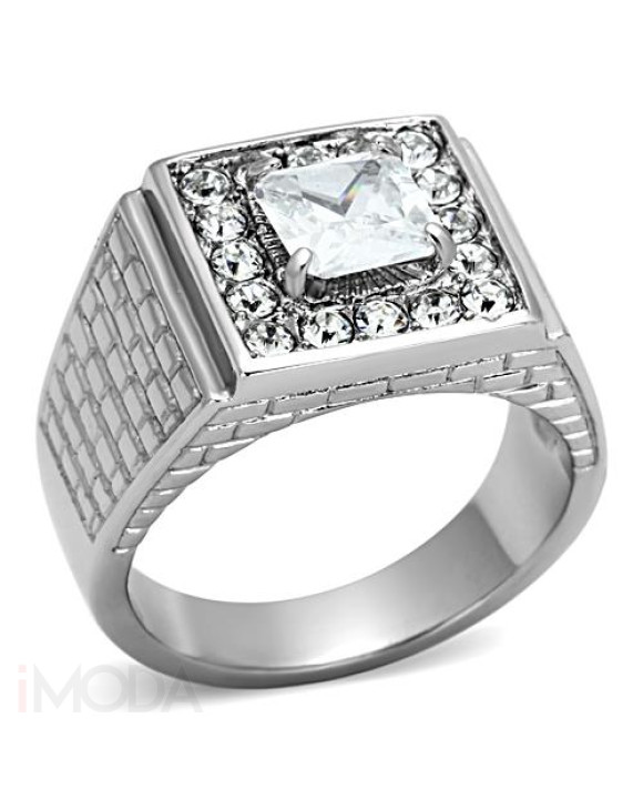 Pánsky oceľový prsteň