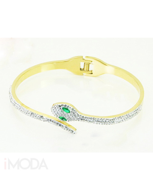 Dámsky oceľový náramok had-321943-20