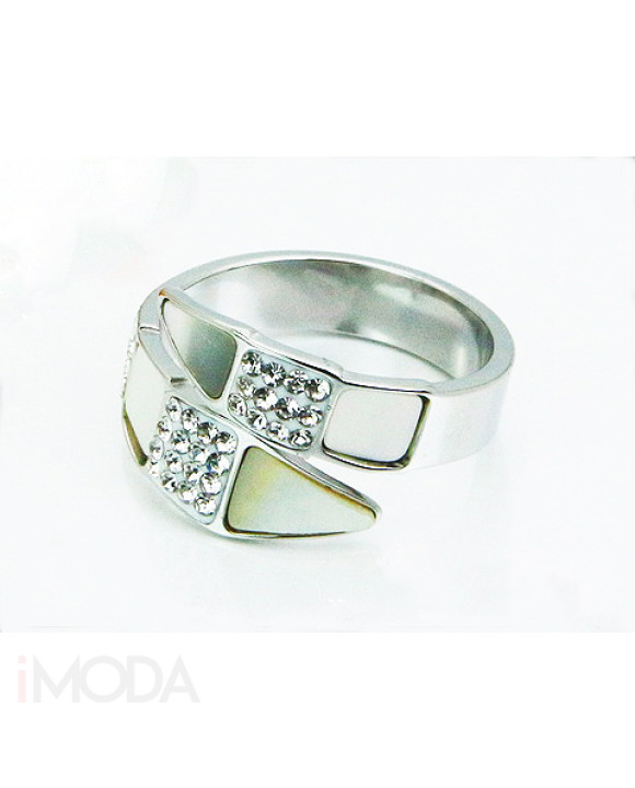 Dámsky oceľový prsteň-304034-20