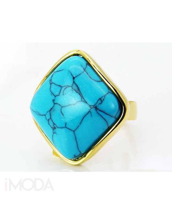 Dámsky oceľový prsteň s kameňom-303953-20