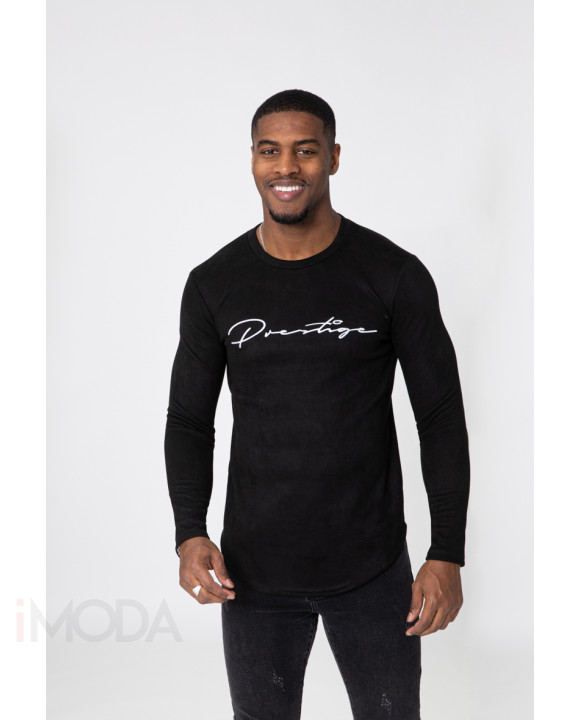 Čierne tričko s potlačou-243957-20