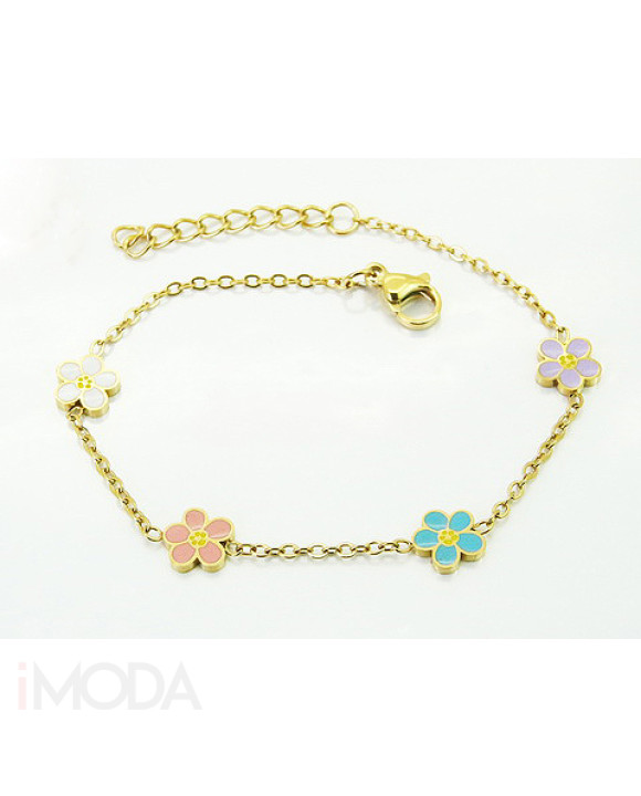 Dámsky náramok s kvetmi-321933-20