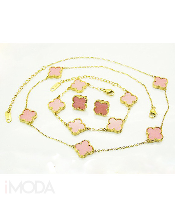 Dámska oceľová súprava Olivia-322262-20