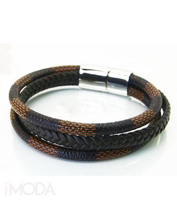 Pánsky kožený náramok-321832-20