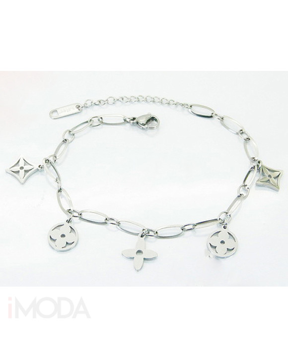 Oceľový náramok s doplnkami-290297-20