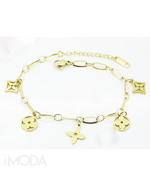 Oceľový náramok s doplnkami-290298-20