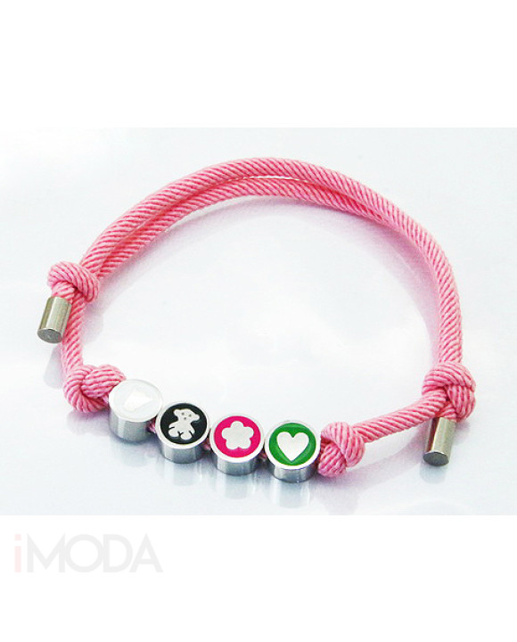 Dámsky oceľový náramok pletený-322007-20