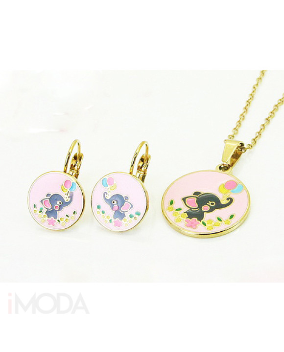 Detská oceľová súprava sloník-322337-20