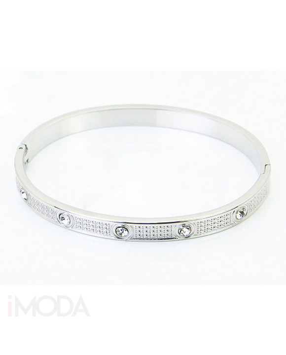 Dámsky oceľový náramok pozlátený-321838-20