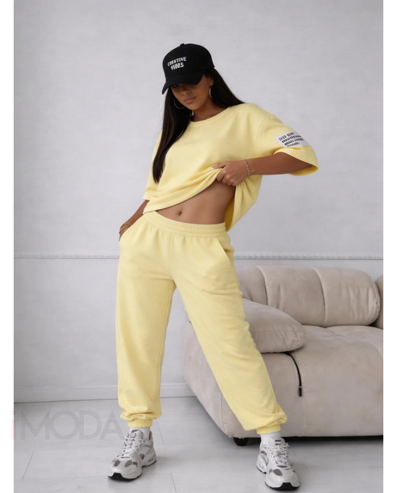 Žltá tepláková súprava-326595-20