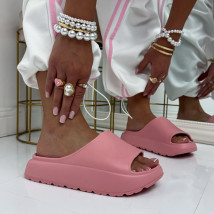 Ružové gumené šľapky-327402-01