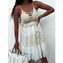 Béžovo-biele šaty-285994-01