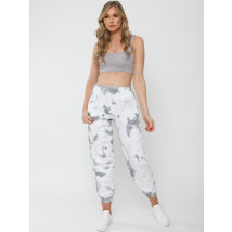 Bielo-sivé zateplené tepláky-239513-03