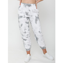 Bielo-sivé zateplené tepláky-239513-03